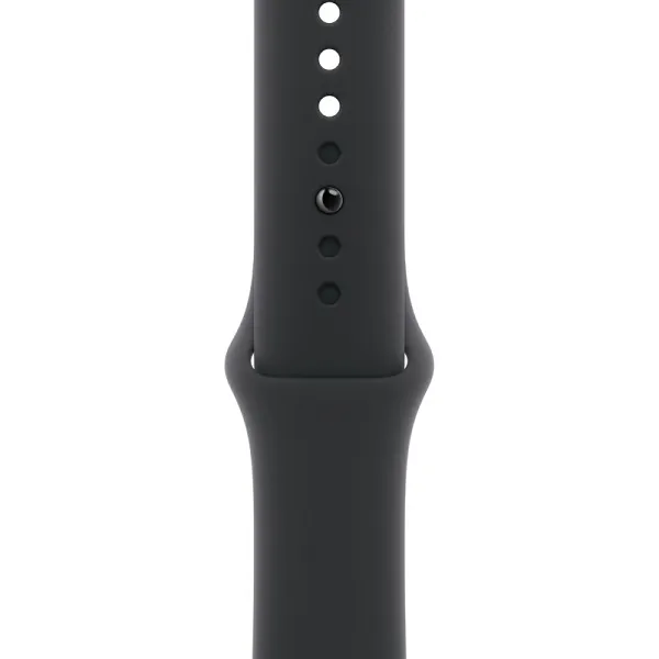 Apple Watch Series 11 42mm Aluminum Jet Black Case Black Sport Band S/M